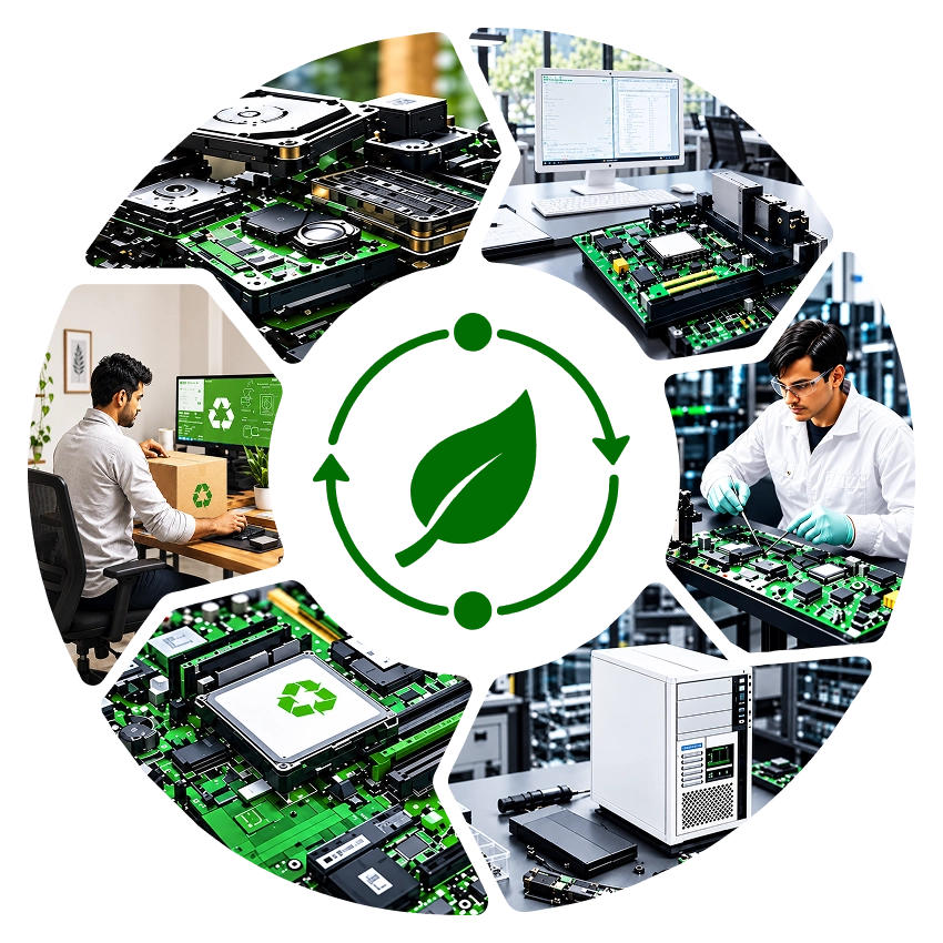 Electronics Lifecycle Visual Donut